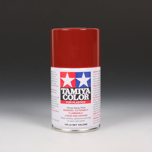 TAMIYA DULL RED (HULL) SPRAY LACQUER TS-33