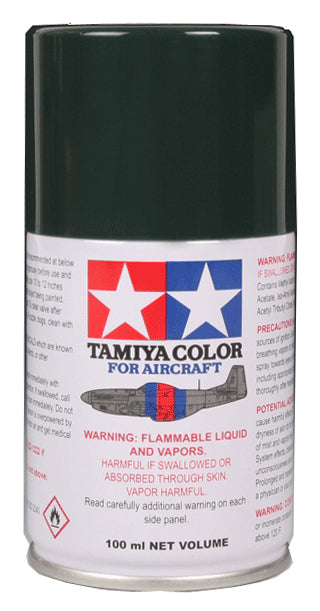 TAMIYA USAF GREEN AS-13 LACQUER SPRAY PAINT