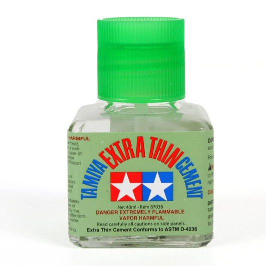 TAMIYA EXTRA THIN CEMENT (NOT QUICK SET)