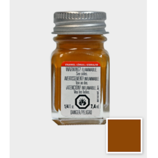 TESTORS  FLAT BROWN 1/4 OZ BOTTLE