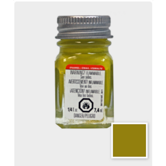 TESTORS ZINC CHROMATE ENAMEL PAINT 1/4 OZ BOTTLE