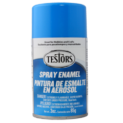 TESTORS SPRAY ENAMEL LIGHT BLUE TES1208