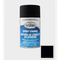 TESTORS FLAT BLACK SPRAY ENAMEL 3oz