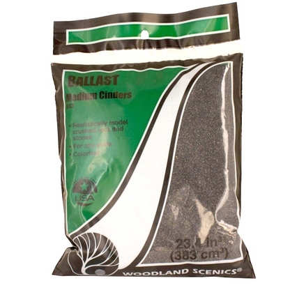 BALLAST-COARSE CINDERS