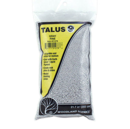 WOOLD SCENICS  MEDIUM GRAY TALUS