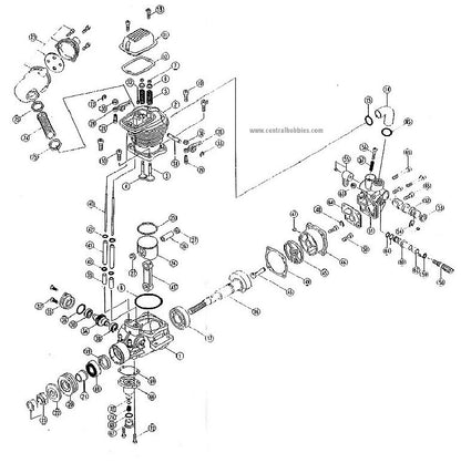 YS FZ53 EXPLODED PARTS DIAGRAM