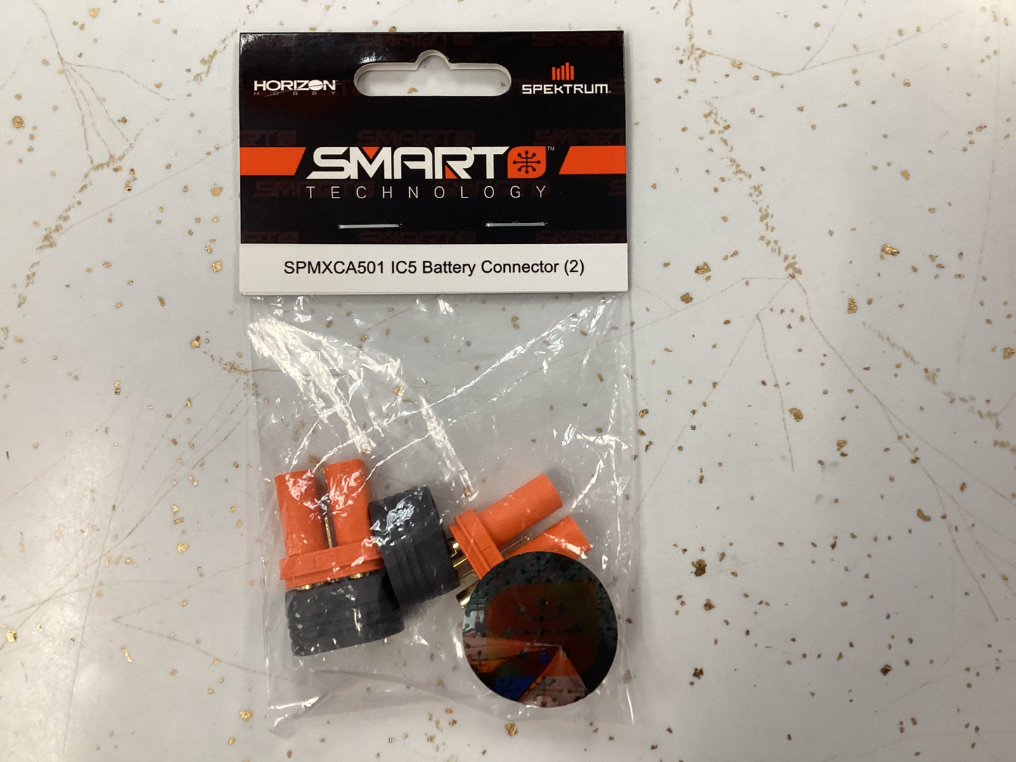 SPEKTRUM IC5 BATTERY CONNECTOR 2 PACK