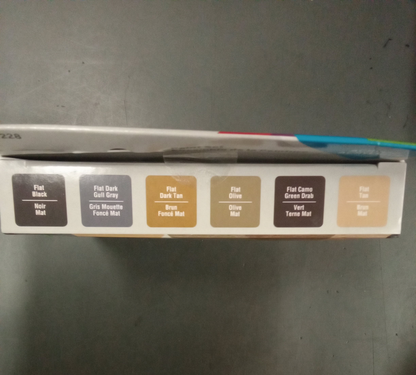 TESTORS ACRYLIC CAMOUFLAGE PAINT KIT 6PC