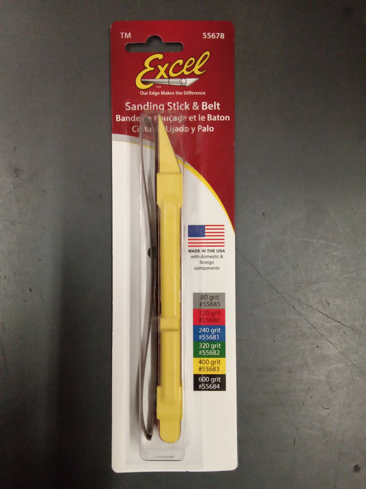 SANDING STICK W/2 400 GRT