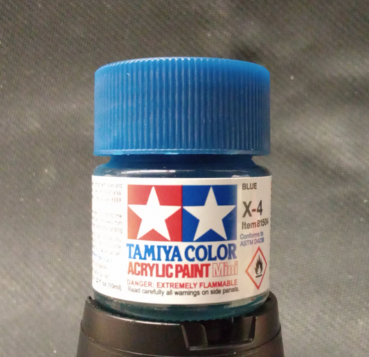 MINI ACRYLIC X4 BLUE