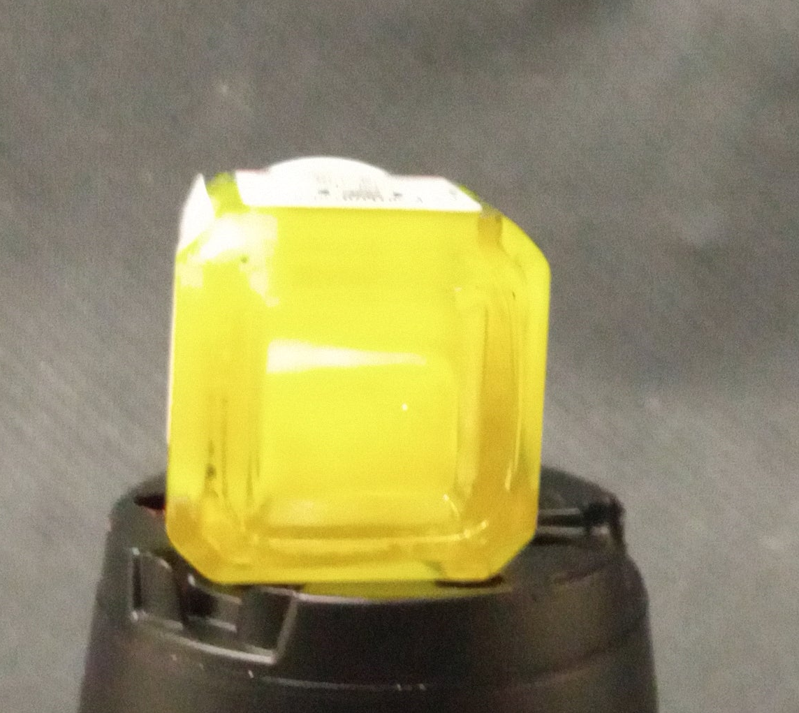 TESTORS 1/4 OZ FLUORESCENT YELLOW ENAMEL