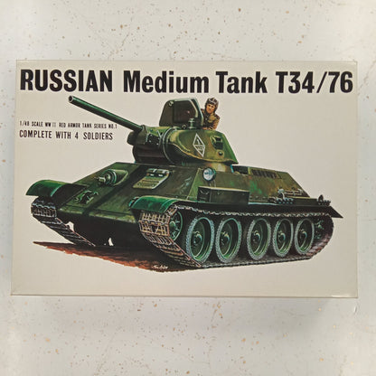 1/4 SCALE RUSSIAN T34/76 TAN MODEL KIT
