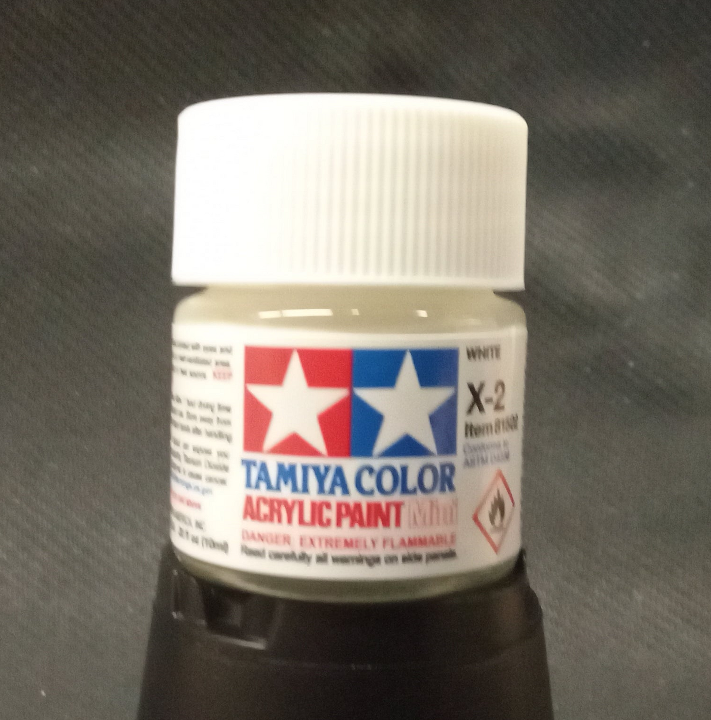 TAMIYA WHITE MINI ACRYLIC X2