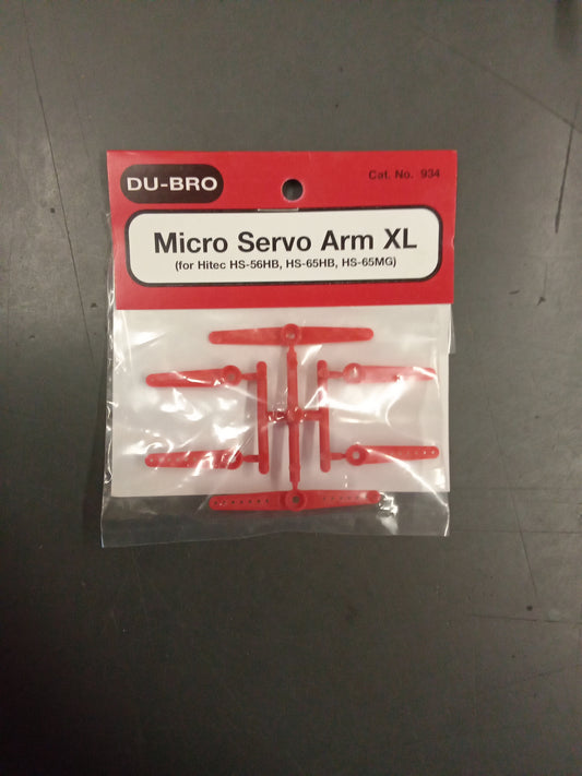DUBRO MICRO SERVO ARM XL-HITEC