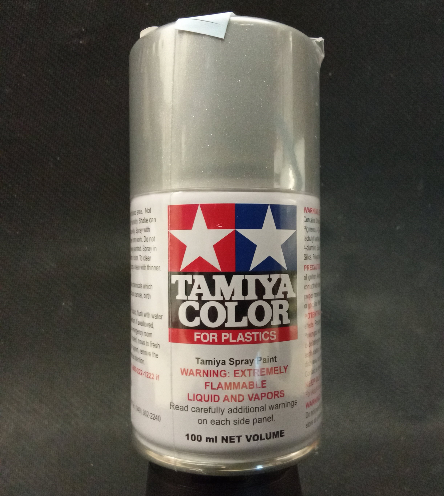 TAMIYA MICA SILVER SPRAY LACQUER TS-76