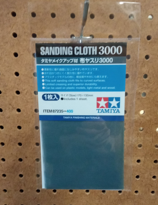 TAMIYA 3000 GRIT SANDING CLOTH