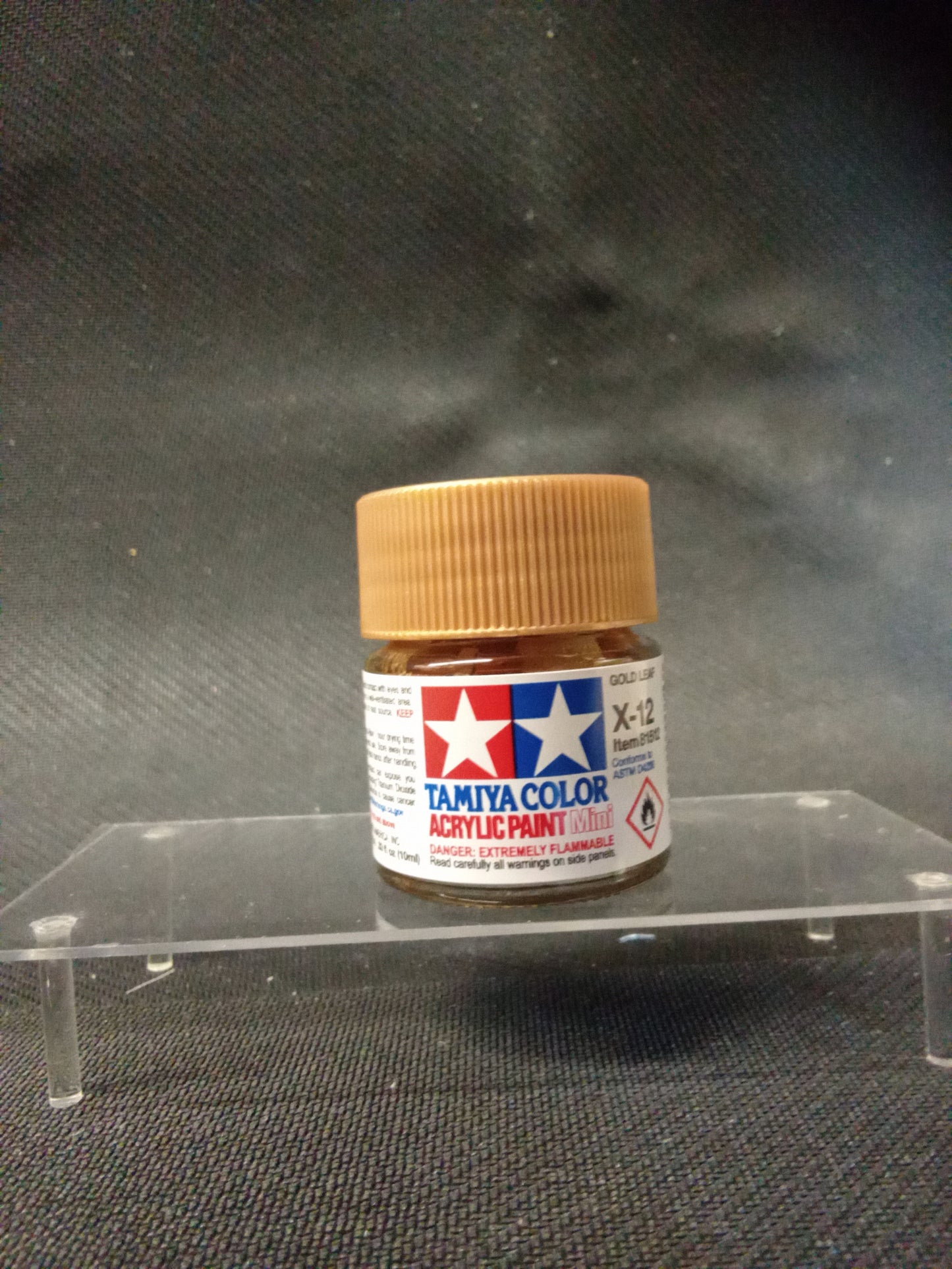 TAMIYA ACRYLIC GOLD LEAF X12 10mL