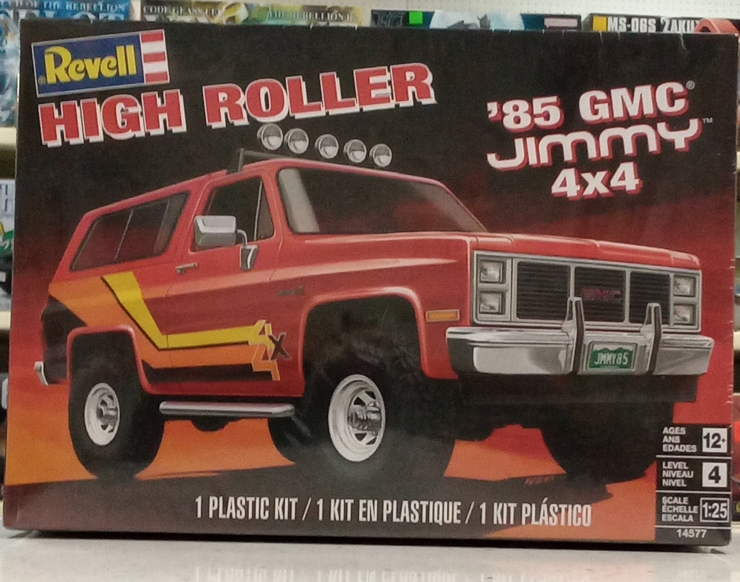 REVELL 1/25 1985 GMC JIMMY 4X4 "HIGH ROLLER"
