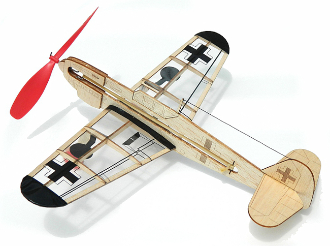 Guillows German Fighter Balsa Wood Model Airplane Kit