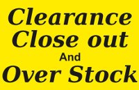 Clearance Items